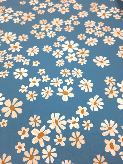Daisies - Cotton Jersey