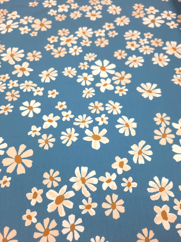 Daisies - Cotton Jersey