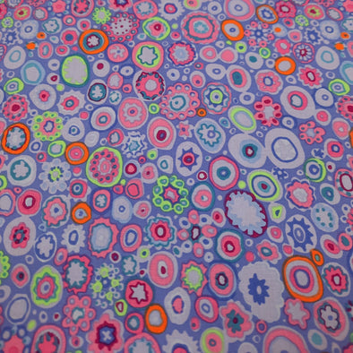 Periwinkle Meadow - Cotton Print