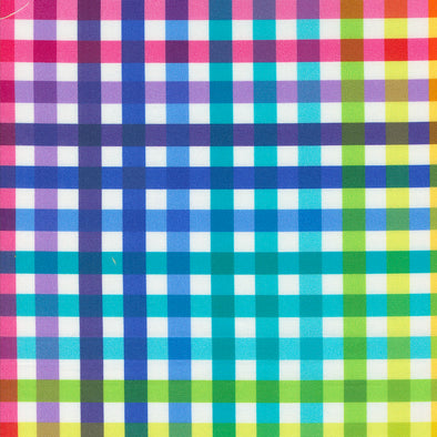 Multicoloured Check- Cotton Print
