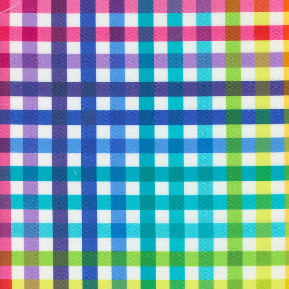 Multicoloured Check- Cotton Print