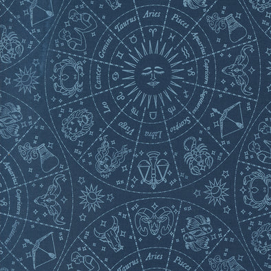 Dark Horoscopes - Cotton Print
