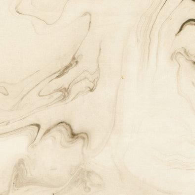 Cream Marble - Cotton Print