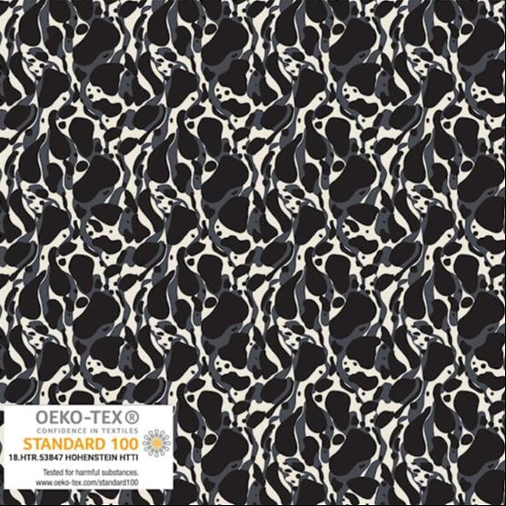 Midnight Water - Rayon/Viscose Print