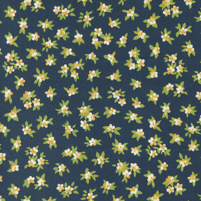 Garden Navy - Moda Cotton Lawn