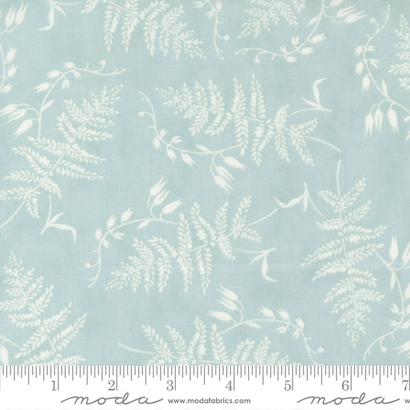 Minty Ferns - Cotton Print