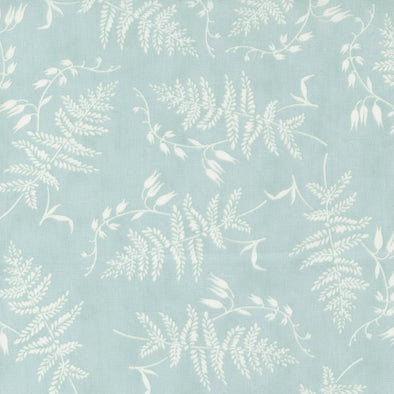Minty Ferns - Cotton Print