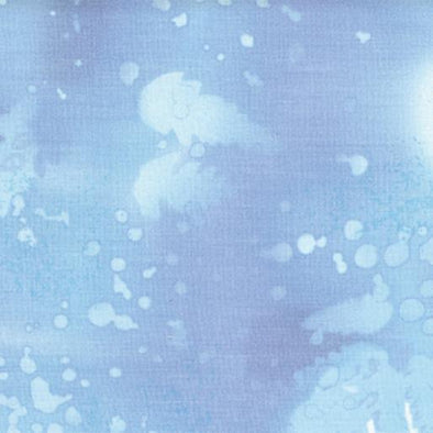 Blue Fossil Fern - Cotton Print