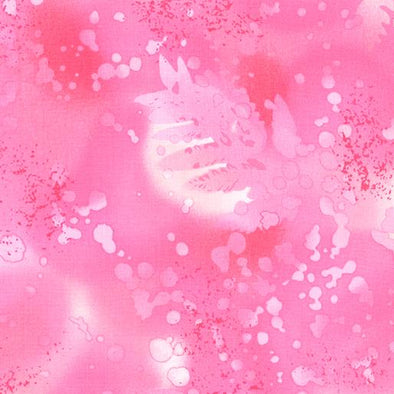 Pink Fossil Fern - Cotton Print