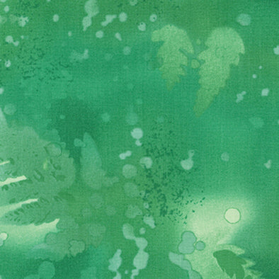 Green Fossil Fern - Cotton Print