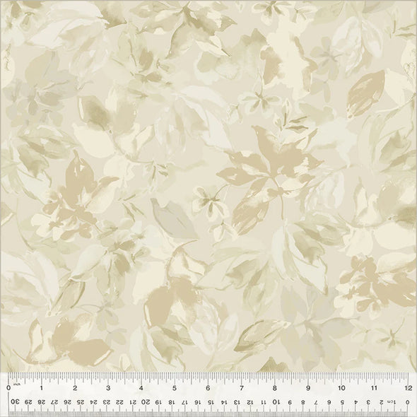 Parchment Foliage - Wide Quilt Backing