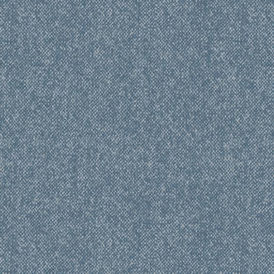 Denim Winter Wool - Cotton Print
