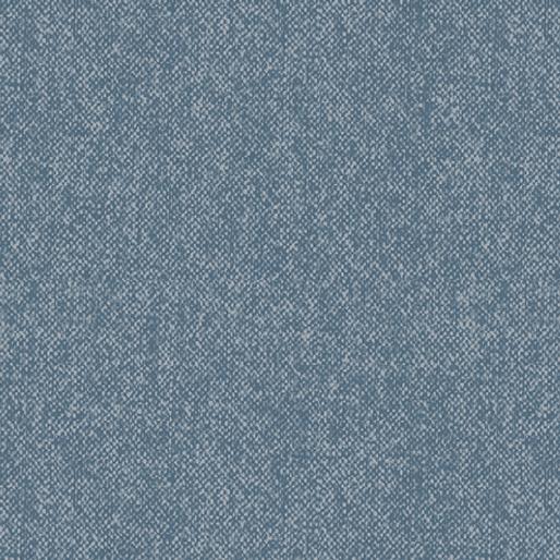 Denim Winter Wool - Cotton Print