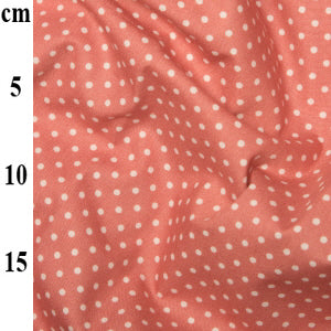 Pink Spots - Cotton Poplin