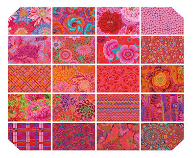 Ruby Kaffe Fassett - Charm Pack
