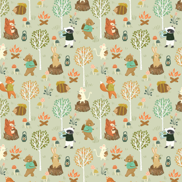 Cedar Camp - Cotton Print