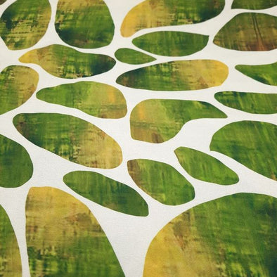 Palm Leaves - Viscose Twill