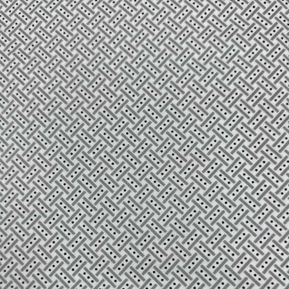 Basketweave - Cotton Print