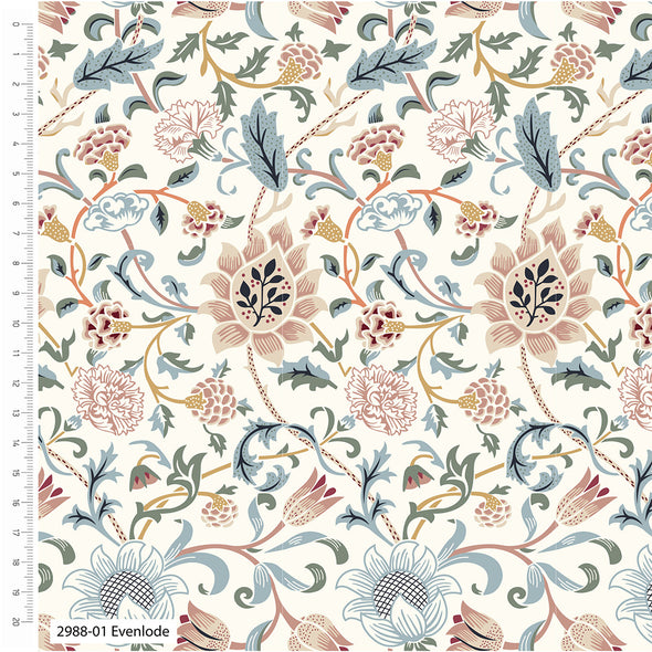 Evenlode by William Morris - Cotton Print