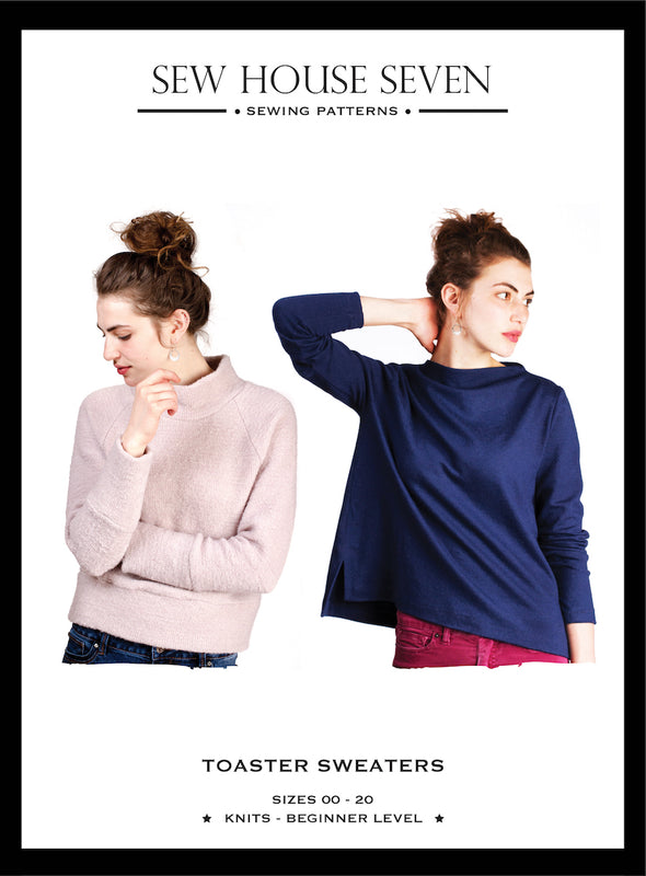 Toaster Sweaters 1 & 2 by Sew House Seven