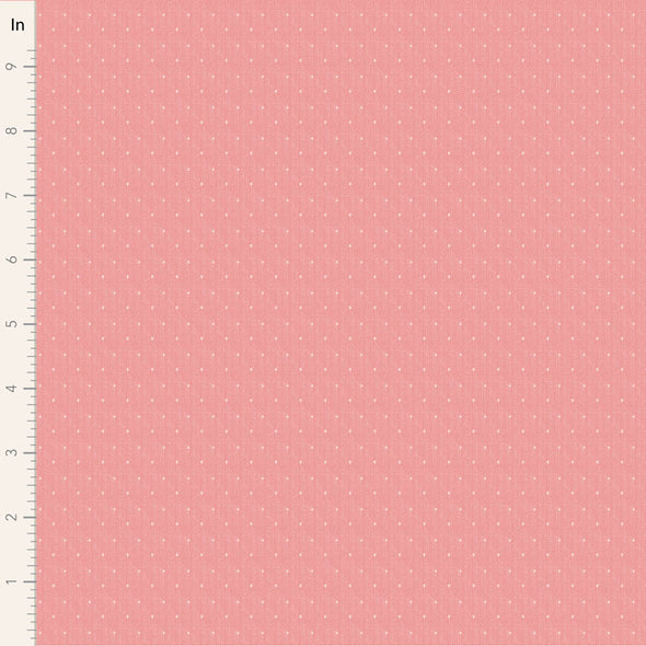 Woven Pink Tiny Dots - Cotton Print