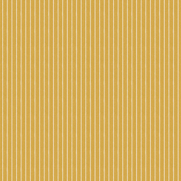 Woven Yellow Stripe - Cotton Print