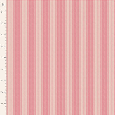 Woven Pink Stripe - Cotton Print