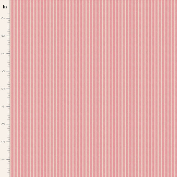 Woven Pink Stripe - Cotton Print