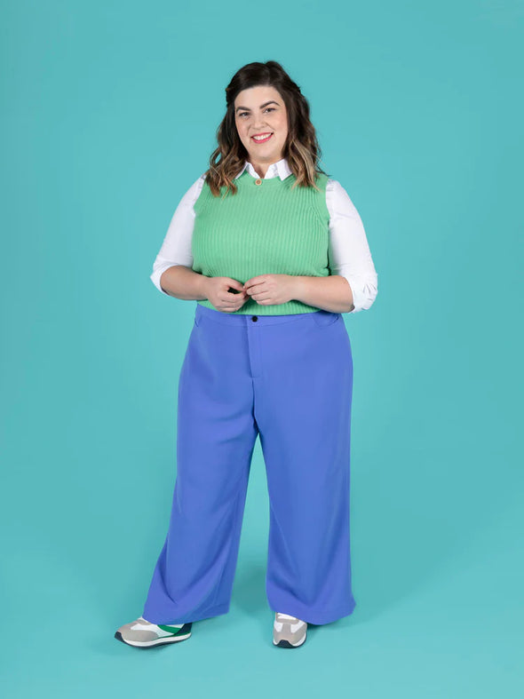 Thea Trousers by Tilly and the Buttons