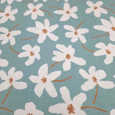 Golden Stems - Viscose Twill