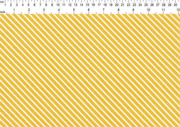 On The Go Backhoe - Cotton Print