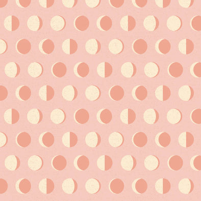 Pastel Moons - Cotton Print