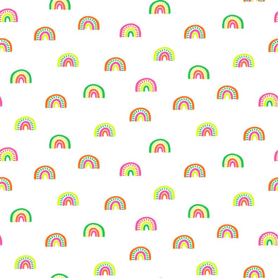 Neon Rainbow - Cotton Jersey