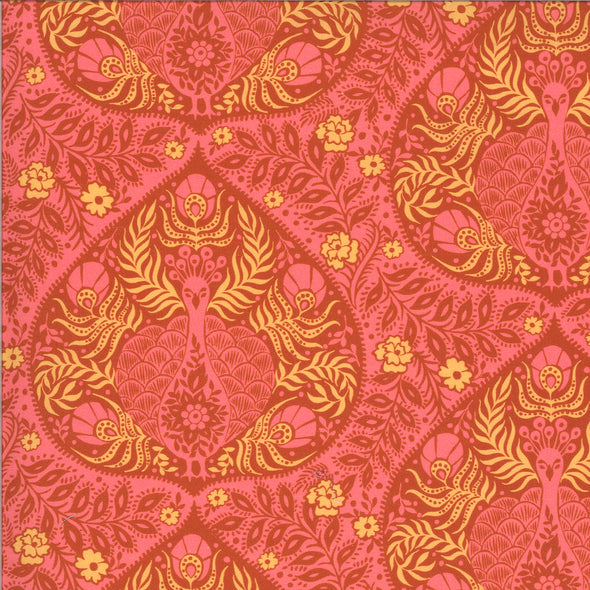 Peacock Pink - Cotton Print