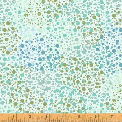 Aqua Speckle - Wide Quilt Backing