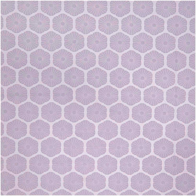 Lilac Rosette - Cotton Poplin