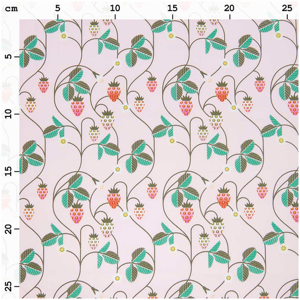Strawberry Delight - Cotton Poplin