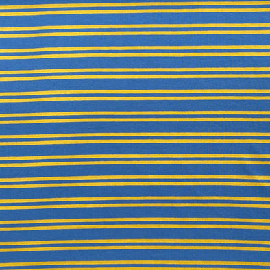 Mustard Stripe - Cotton Jersey