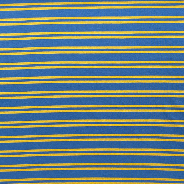 Mustard Stripe - Cotton Jersey