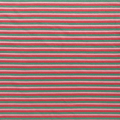 Watermelon Stripe - Cotton Jersey