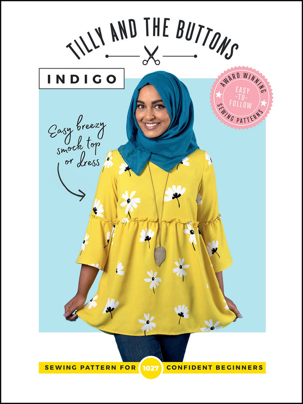 Indigo Top-Dress by Tilly and the Buttons