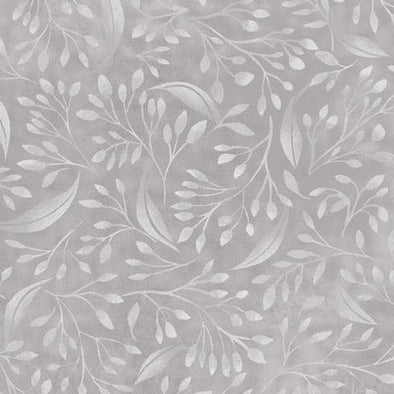 Silver Vines - Wide Quilt Backing