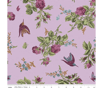 Periwinkle Anne of Green Gables - Cotton Print