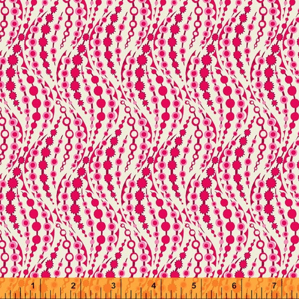 Red Ripple - Cotton Print