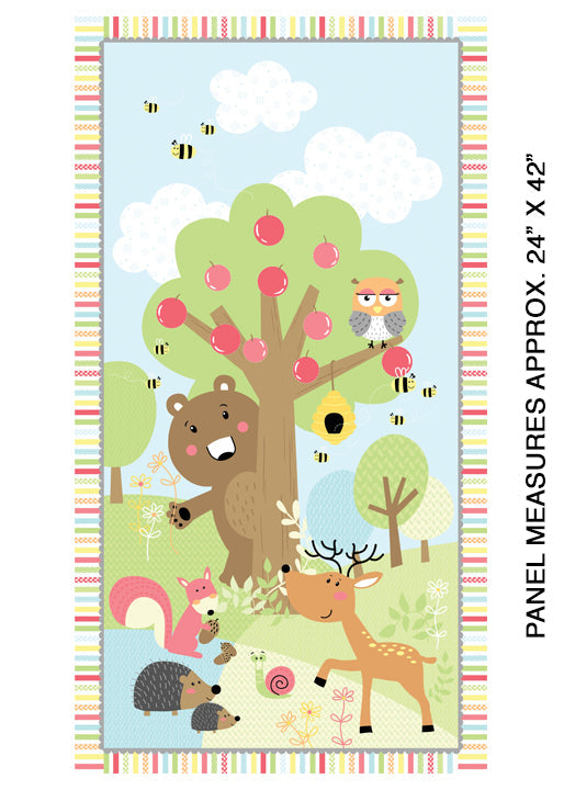 Woodland - Printed Cotton Panel