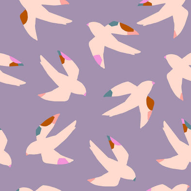 Bold & Bloom Birds Rayon from Dashwood Studio