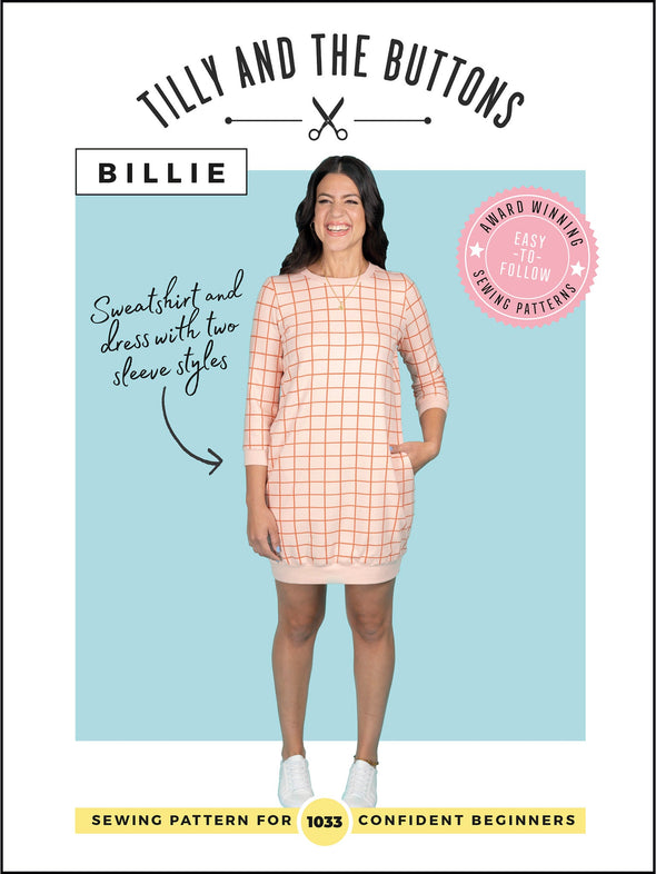 Billie Sweater/Dress by Tilly and the Buttons