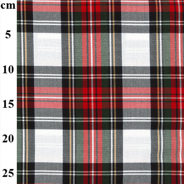 Dress Stewart - Poly/Viscose Check