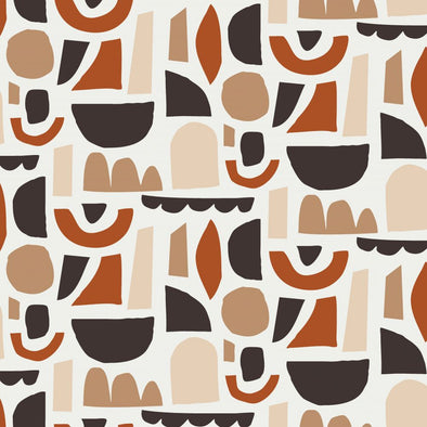 Throwing Shapes - Cotton Canvas
