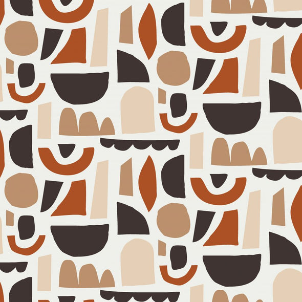 Throwing Shapes - Cotton Canvas